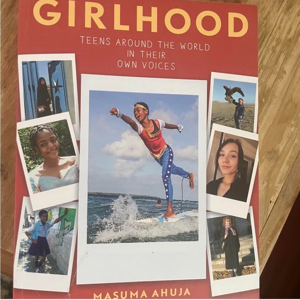Girlhood: Teens Around the World in Their Own Voices by - Red Cover